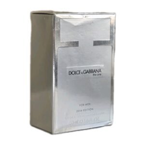 dolce&gabbana the one 2014 edition eau de toilette 50ml. Front angled photo of box.