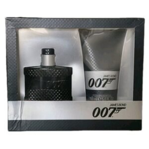 james bond 007 eau de toilette 50ml gift set. Front Photo.