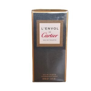 Cartier L'Envol de Cartier Eau de Toilette 50ml. Front photo of fragrance box.