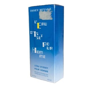issey miyake l'eau d'issey summer 2017 edt 125ml. Front angled photo of fragrance box.