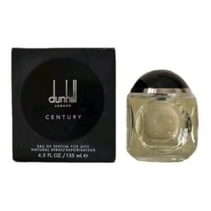 dunhill london century eau de parfum 125ml. box and bottle side by side photo.