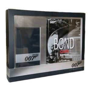 james bond 007 eau de toilette 125ml gift set. Front angled photo of item.