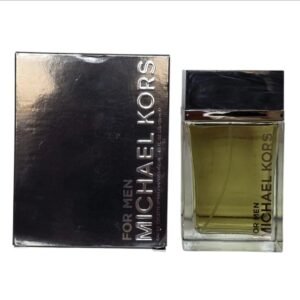 michael kors for men eau de toilette 120ml. box and bottle side by side photo.