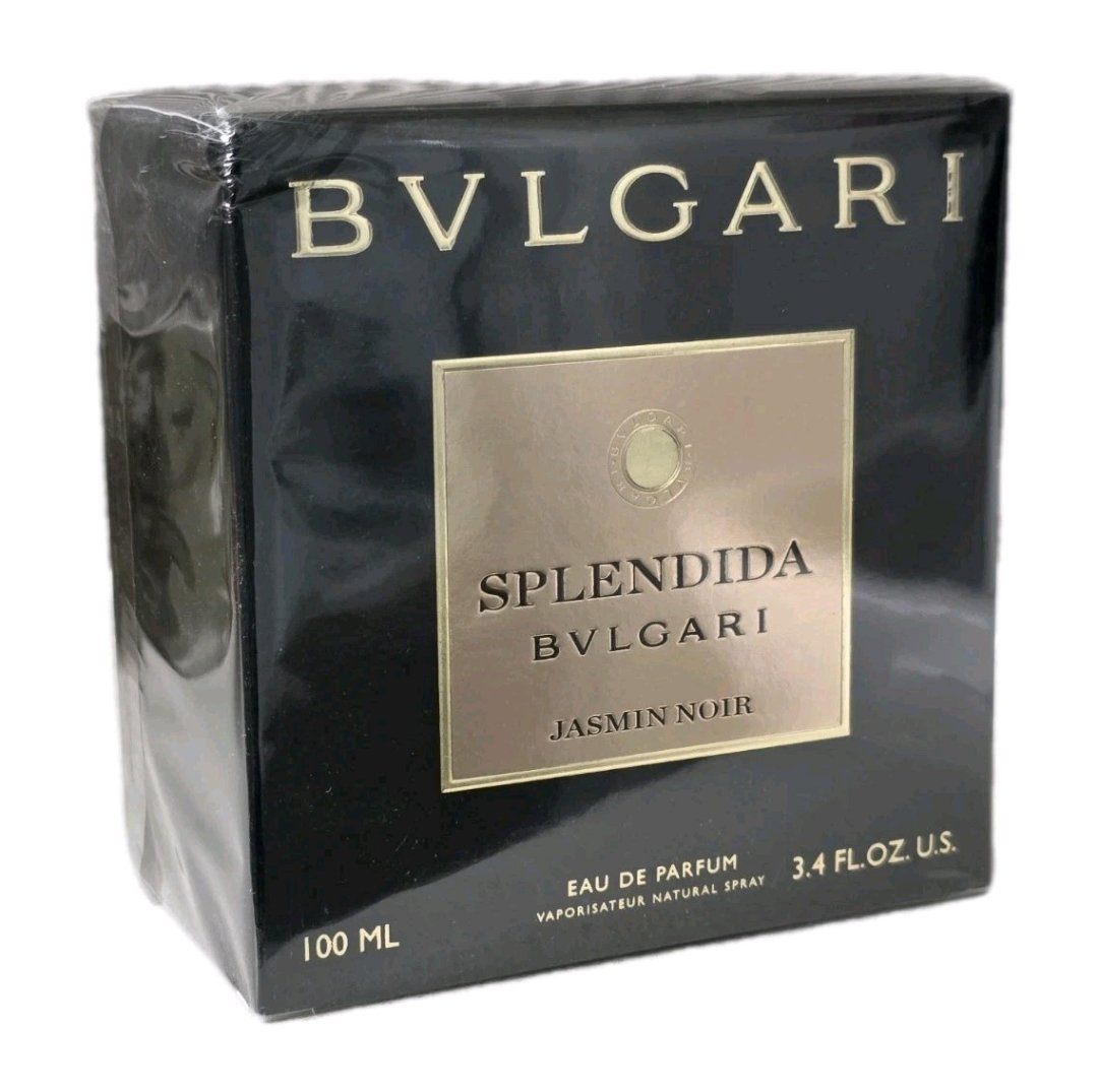 Bvlgari Splendida Jasmin Noir Eau de Parfum 100ml Bvlgari Splendida Jasmin Noir Eau de Parfum 100ml. Front angled photo.