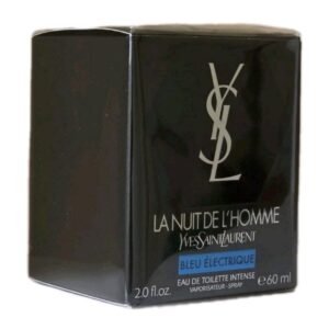 yves saint laurent la nuit de l'homme bleu electrique eau de toilette 60ml