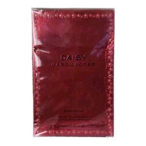 Marc Jacobs Daisy Shine Red Eau de Toilette 100ml. Front of box.