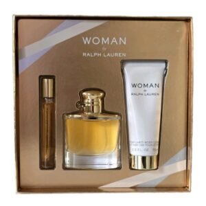 Ralph Lauren Woman Eau de Parfum 50ml Gift Set. Photo showing internal of box.